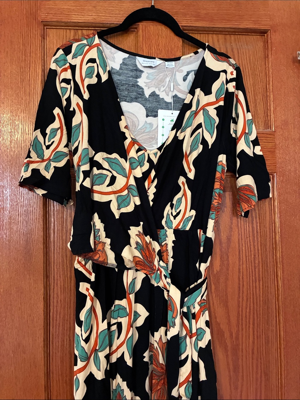 Seraphine Nursing Wrap Dress